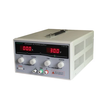 KPS3050D High precision High Power Adjustable LED Dual Display Switching DC power supply 220V EU 30V/50A
KPS3050D High precision High Power Adjustable LED Dual Display Switching DC power supply 220V EU 30V/50A