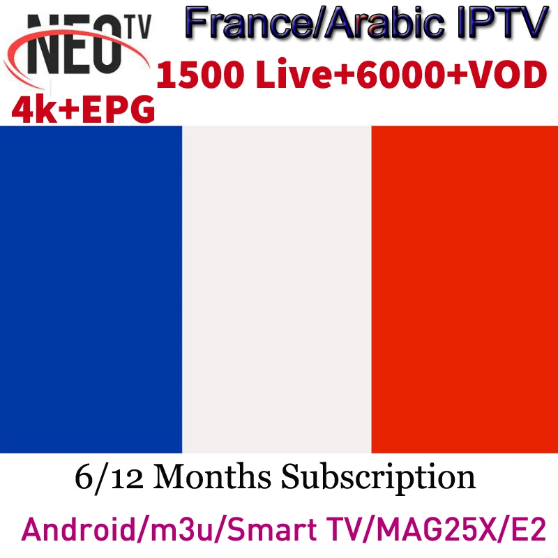 NEOTV PRO IPTV One Year Subscription For Android tv Box Smart TV m3u VLC Europe Arabic Netherlands Beigium French IP TV NEO
NEOTV PRO IPTV One Year Subscription For Android tv Box Smart TV m3u VLC Europe Arabic Netherlands Beigium French IP TV NEO
