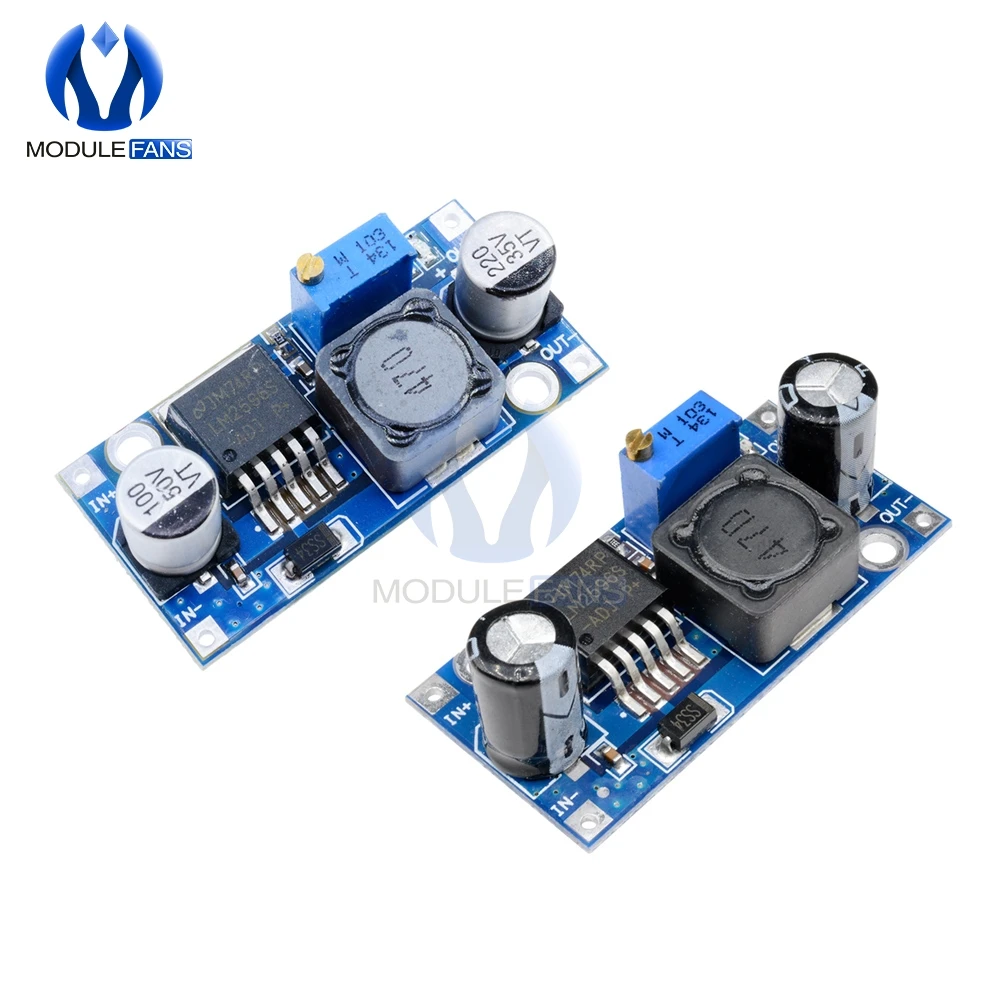 LM2596 LM2596S DIP/SMD DC-DC Buck Converter Step Down Power Supply Board Moudule Output Voltage Regulator
LM2596 LM2596S DIP/SMD DC-DC Buck Converter Step Down Power Supply Board Moudule Output Voltage Regulator