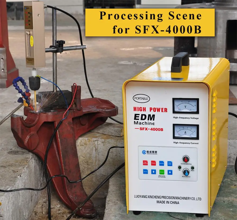 CNC machine use Portable EDM with CE and ISO certificates (5)