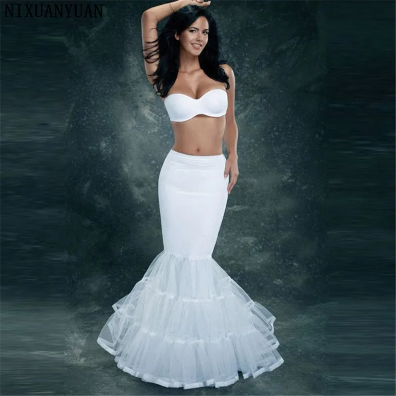 NIXUANYUAN Lycra Tulle White Mermaid Trumpet Style Wedding Gown Petticoat Crinoline Slip
NIXUANYUAN Lycra Tulle White Mermaid Trumpet Style Wedding Gown Petticoat Crinoline Slip