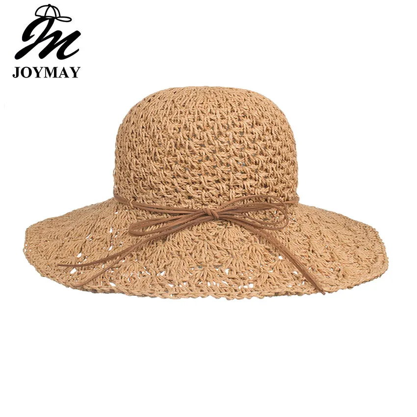 Joymay Womens UV Sun Protective Roll-Up Summer Visor with backside bowknot Paper Straw Hat Beach Sun Hat C040
Joymay Womens UV Sun Protective Roll-Up Summer Visor with backside bowknot Paper Straw Hat Beach Sun Hat C040