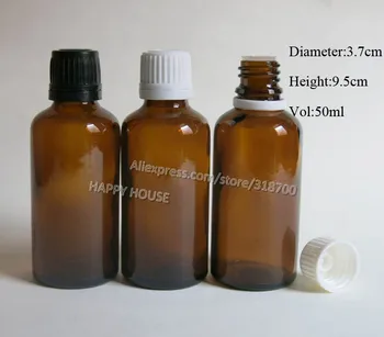 360 x 50ml Amber Glass Essential Oil Container With Black White Plastic Tamper Evident Cap
360 x 50ml Amber Glass Essential Oil Container With Black White Plastic Tamper Evident Cap
