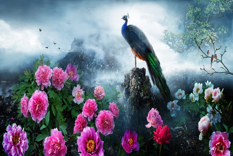 Peony peacock The wooden puzzle 1000 pieces ersion paper jigsaw puzzle white card adult children's educational toys
Peony peacock The wooden puzzle 1000 pieces ersion paper jigsaw puzzle white card adult children's educational toys