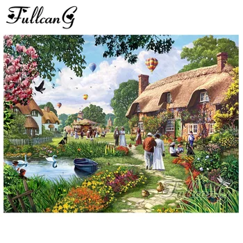 FULLCANG happy sunday house diy diamond painting cross stitch full square diamond embroidery 5d diamond mosaic kits G589
FULLCANG happy sunday house diy diamond painting cross stitch full square diamond embroidery 5d diamond mosaic kits G589