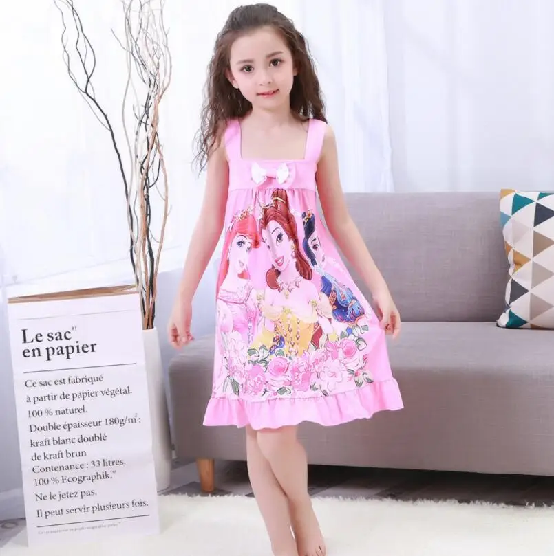 Girls Nightdress New 2018 Summer Fashion Princess Cartoon Dresses Kids Sleep Dress Cotton Children Nightgowns Lovely Girl Gift
Girls Nightdress New 2018 Summer Fashion Princess Cartoon Dresses Kids Sleep Dress Cotton Children Nightgowns Lovely Girl Gift