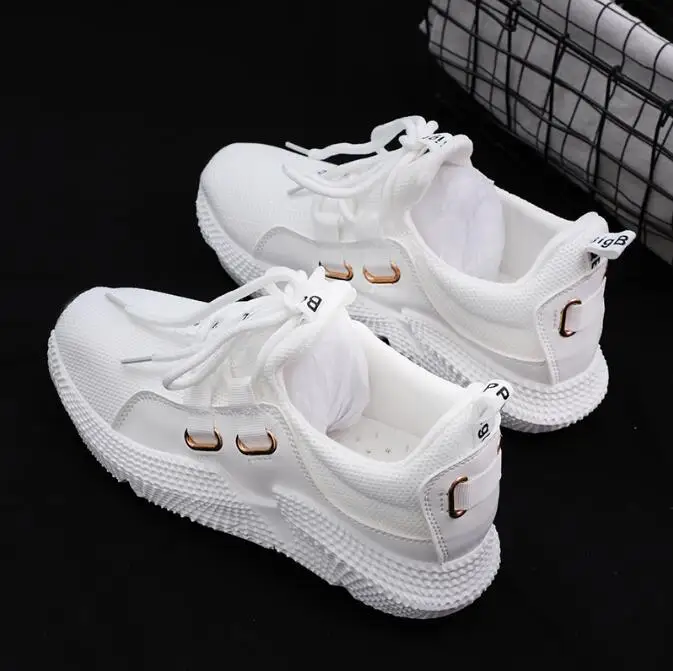 Women Casual Shoes Mesh Breathable Platform Sneakers Chunky Harajuku Flat Thick Sole Tenis Wedge White Walking shoes women SA88
Women Casual Shoes Mesh Breathable Platform Sneakers Chunky Harajuku Flat Thick Sole Tenis Wedge White Walking shoes women SA88