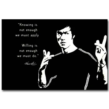 Bruce Lee Motivational Quote Art Silk Poster Print 13x20 24x36 inch Super Kung Fu Star Inspirational Picture for Wall Decor 010
Bruce Lee Motivational Quote Art Silk Poster Print 13x20 24x36 inch Super Kung Fu Star Inspirational Picture for Wall Decor 010