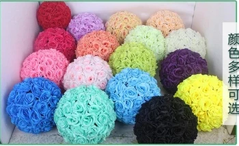 30cm wedding kissing ball Artificial Silk Rose flower ball wedding party ornament christmas house decoration 12pcs/lot
30cm wedding kissing ball Artificial Silk Rose flower ball wedding party ornament christmas house decoration 12pcs/lot