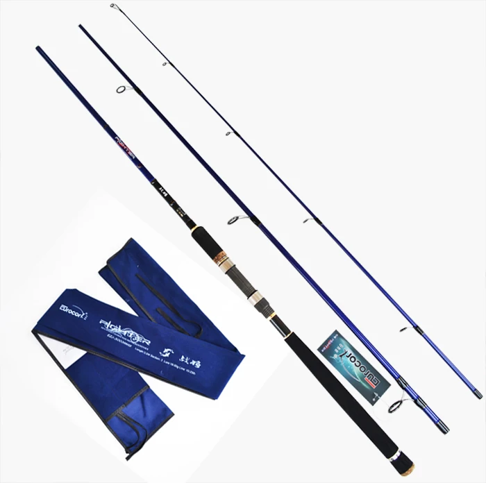 Japan Full fuji parts 2.4m-3.9m high carbon spinning rod 3 sections MH fishing rod sea bass rod
Japan Full fuji parts 2.4m-3.9m high carbon spinning rod 3 sections MH fishing rod sea bass rod
