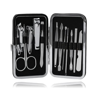 Hot Sale Nail Art Manicure Tools Set Nails Clipper Scissors Tweezer Knife Manicure Sets with Case For Nail Manicure Accessories
Hot Sale Nail Art Manicure Tools Set Nails Clipper Scissors Tweezer Knife Manicure Sets with Case For Nail Manicure Accessories