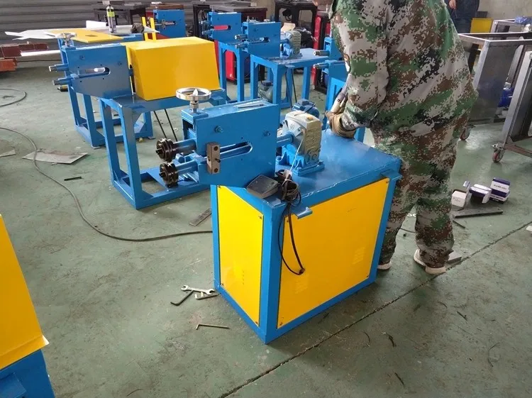 electric bead roller rotary round duct beading machine