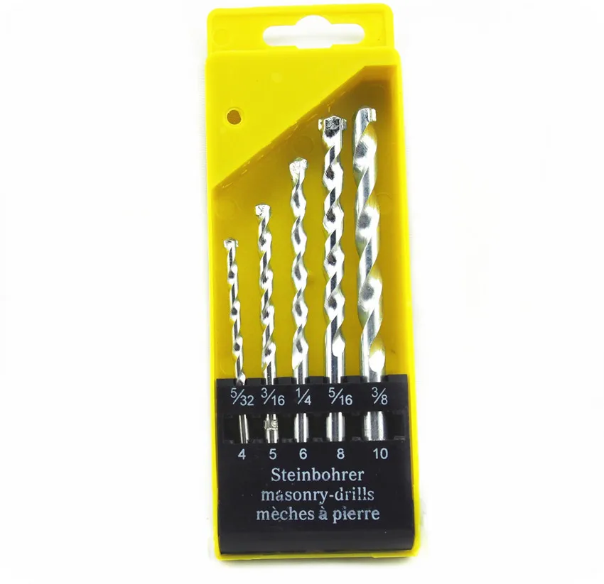 5pcs/set High Quality Tungsten Steel Drill Impact Drill Cement Concrete Wall Drill
5pcs/set High Quality Tungsten Steel Drill Impact Drill Cement Concrete Wall Drill