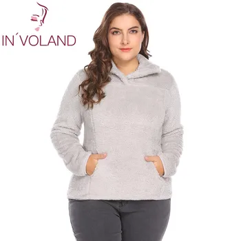 IN'VOLAND Plus Sizes XL-5XL Women Sweater Tops Autumn Winter Zip-up Stand Collar Long Sleeve Fleece Large Pullover Big Size
IN'VOLAND Plus Sizes XL-5XL Women Sweater Tops Autumn Winter Zip-up Stand Collar Long Sleeve Fleece Large Pullover Big Size