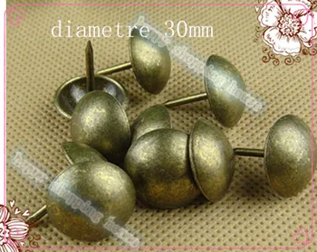 a01 30MM iron Nail color Upholstery Nail Jewelry Box Wall Door Sofa Furniture Decorative Tack Stud Pushpin
a01 30MM iron Nail color Upholstery Nail Jewelry Box Wall Door Sofa Furniture Decorative Tack Stud Pushpin