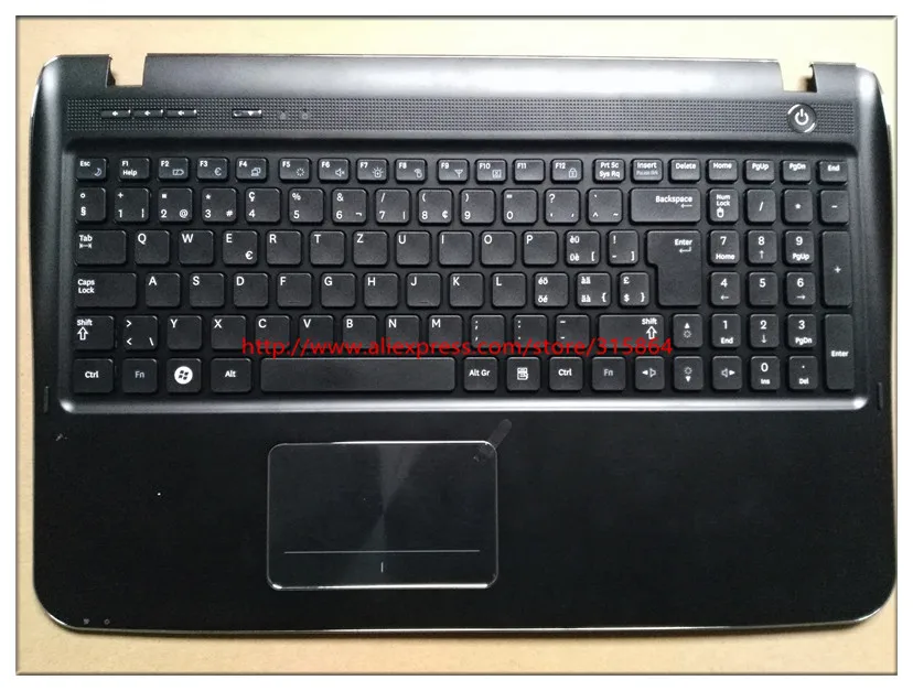 Швейцарская раскладка новая клавиатура для ноутбука с тачпадом palmrest для Samsung SF510 SF511 BA75-02966M/BHJ
Швейцарская раскладка новая клавиатура для ноутбука с тачпадом palmrest для Samsung SF510 SF511 BA75-02966M/BHJ