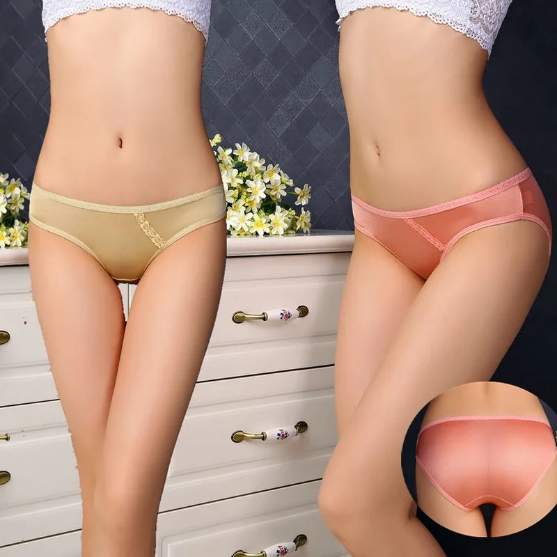 Naiveroo Comfortable Silk Seamless Glossy Underwear Intimates Panties Stretchy One Size Newest Sexy Lacework Girl Womens Briefs
Naiveroo Comfortable Silk Seamless Glossy Underwear Intimates Panties Stretchy One Size Newest Sexy Lacework Girl Womens Briefs