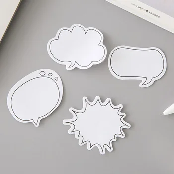 High Quality White Portable 30 sheets Creative Japanese Simple Style Dialog Box Series Paper Notes Messages Sticker Supplies
High Quality White Portable 30 sheets Creative Japanese Simple Style Dialog Box Series Paper Notes Messages Sticker Supplies