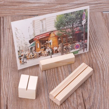 New Natural Wood Memo Clips Photo Holder Clamps Stand Card Desktop Message Crafts
New Natural Wood Memo Clips Photo Holder Clamps Stand Card Desktop Message Crafts