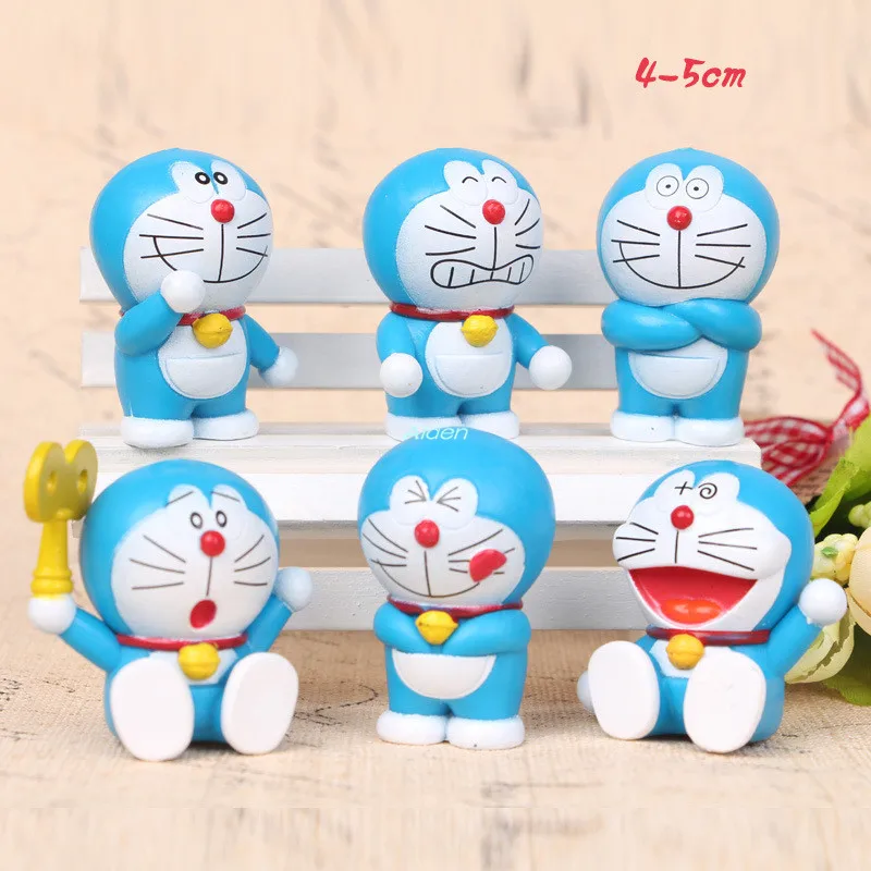 6 Pcs/set Doraemon Pokonyan Nobita Nobi Creative Decoration Birthday Gift PVC Action Figure Collectible Model Toy OPP 5CM B875
6 Pcs/set Doraemon Pokonyan Nobita Nobi Creative Decoration Birthday Gift PVC Action Figure Collectible Model Toy OPP 5CM B875