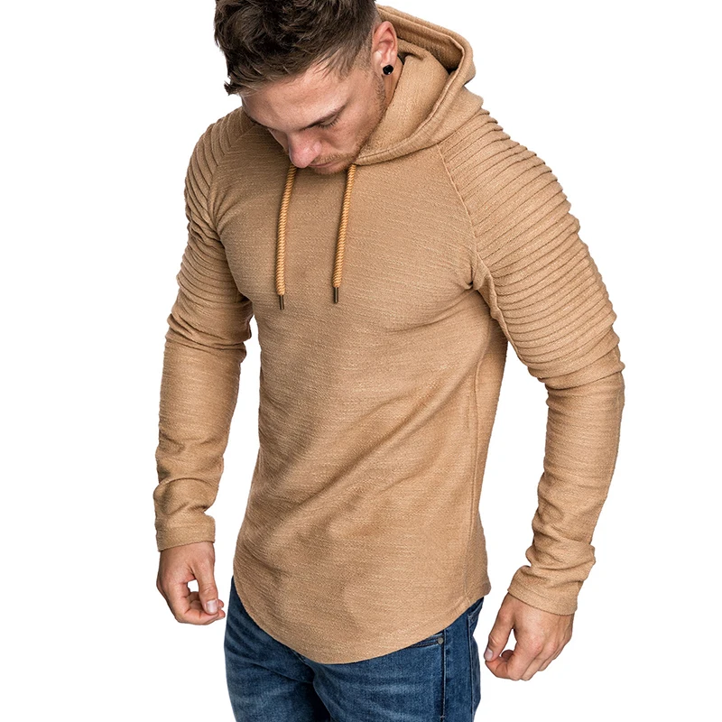 New Hoodies Man's Solid Color Slim Fit High Street Hooded Sweatshirt Stripe Fold Sportswear Mens
New Hoodies Man's Solid Color Slim Fit High Street Hooded Sweatshirt Stripe Fold Sportswear Mens