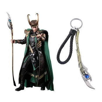 New Style Marvel The Avengers 4 Action Figure Keychain Loki Scepter Thor's Hammer Mjolnir KeyChain Men and Women Gift keyring
New Style Marvel The Avengers 4 Action Figure Keychain Loki Scepter Thor's Hammer Mjolnir KeyChain Men and Women Gift keyring