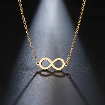 DOTIFI Stainless Steel Necklace For Women Lovely Chic Infinity Pendant Fashion Necklaces For Women Jewelry Gift
DOTIFI Stainless Steel Necklace For Women Lovely Chic Infinity Pendant Fashion Necklaces For Women Jewelry Gift