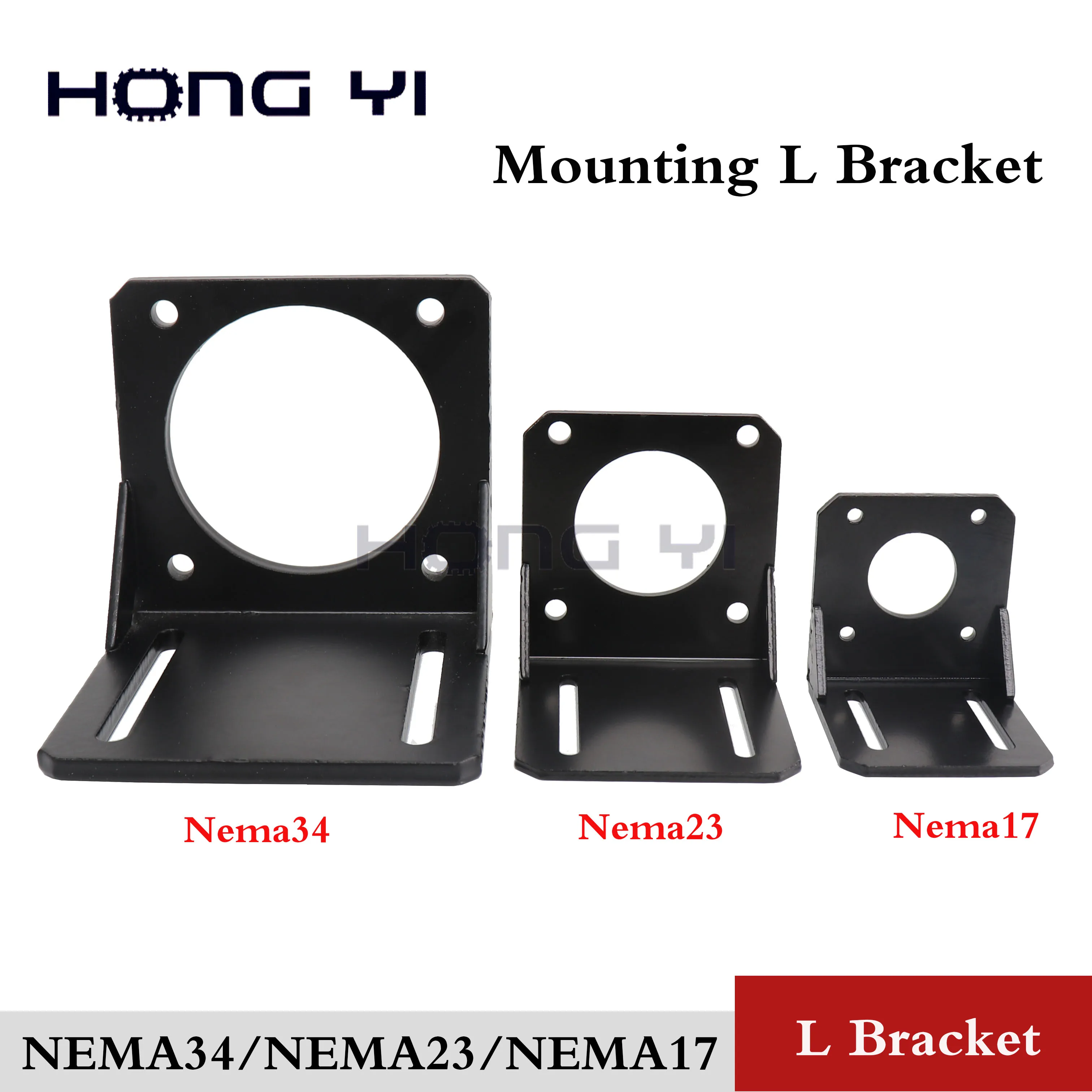 NEMA 23 Mounting L Bracket stepper motor NEMA 23 NEMA 34 NEMA 17 Mount for 42/57/86 Motor
NEMA 23 Mounting L Bracket stepper motor NEMA 23 NEMA 34 NEMA 17 Mount for 42/57/86 Motor