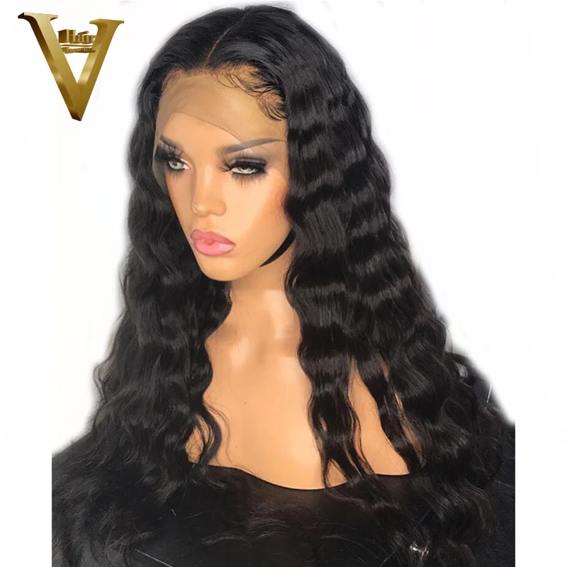 Ali V Deep Wave Wig Lace Frontal Human Hair Wigs Remy PrePlucked Peruvian 360 Lace Frontal Wig 150% Density for Women Black
Ali V Deep Wave Wig Lace Frontal Human Hair Wigs Remy PrePlucked Peruvian 360 Lace Frontal Wig 150% Density for Women Black