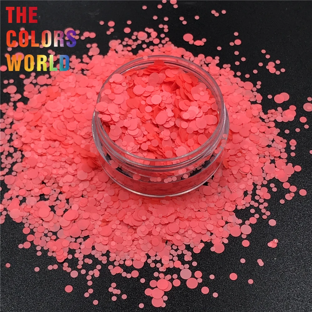 TCT-293 Round Dot Shape Neon Bright Matte Colors Nails Glitter Nails Art Decoration Face Glitter Makeup Body Art Festival DIY
TCT-293 Round Dot Shape Neon Bright Matte Colors Nails Glitter Nails Art Decoration Face Glitter Makeup Body Art Festival DIY