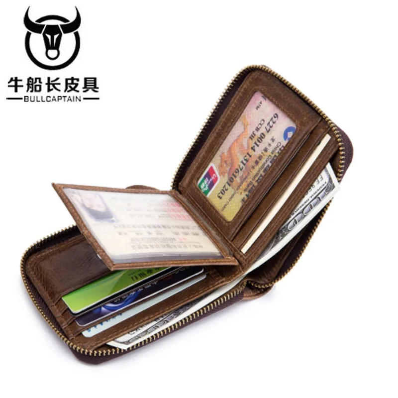 BULLCAPTAIN Mens New Arrival Genuine leather Wallet Cowhide Coin Purse Designer Wallet clutch wallet man wallets purses 3 color
BULLCAPTAIN Mens New Arrival Genuine leather Wallet Cowhide Coin Purse Designer Wallet clutch wallet man wallets purses 3 color