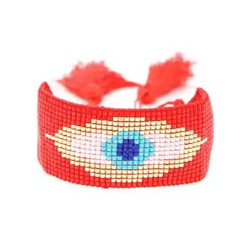 Shinus 2019 Evil Eye Bracelet For Women Bileklik Perles Miyuki Bracelets 3pcs/lot Jewelry Fashion Pulseras Mujer Moda Handmade
Shinus 2019 Evil Eye Bracelet For Women Bileklik Perles Miyuki Bracelets 3pcs/lot Jewelry Fashion Pulseras Mujer Moda Handmade