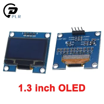 1PCS 4PIN 1.3" OLED module white/blue color 128X64 1.3 inch OLED LCD LED Display Module 1.3" IIC I2C Communicate
1PCS 4PIN 1.3" OLED module white/blue color 128X64 1.3 inch OLED LCD LED Display Module 1.3" IIC I2C Communicate