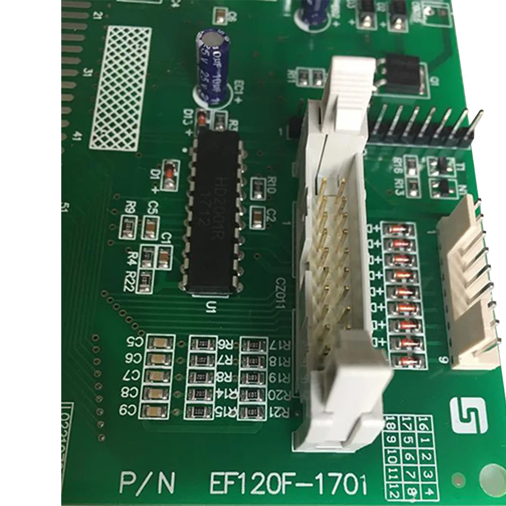 DAHAO EF120 computer embroidery machine parts 9pin two broken plates Alarm circuit electronic board
DAHAO EF120 computer embroidery machine parts 9pin two broken plates Alarm circuit electronic board