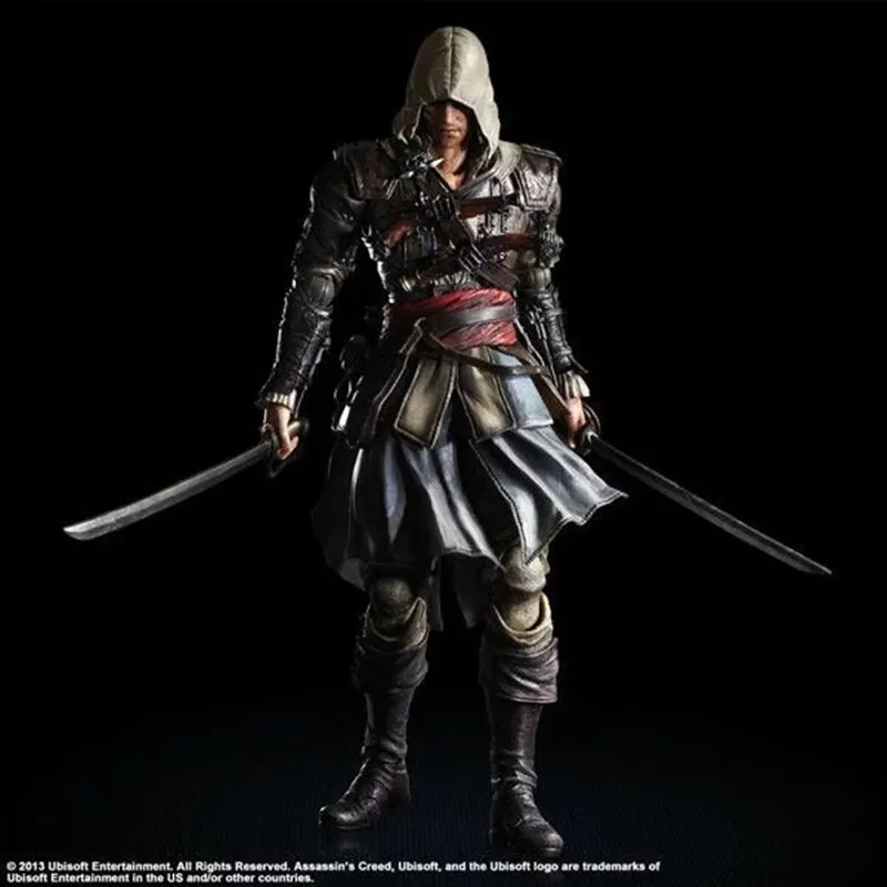 PLAY ARTS changed assassin black flag Edward Kenwei Edward movable boxed hand anime figure Assassin's way
PLAY ARTS changed assassin black flag Edward Kenwei Edward movable boxed hand anime figure Assassin's way