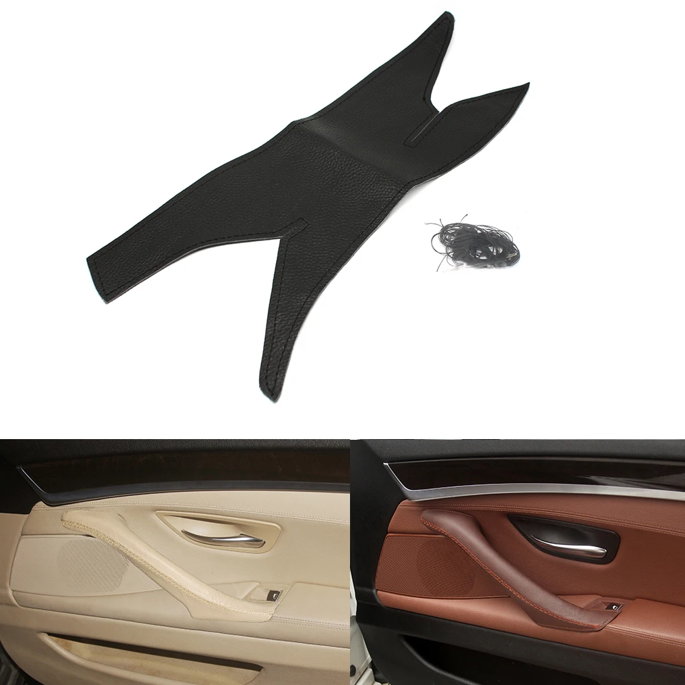 Car Styling Interior Micro Leather with Magic Glue Door Handle Panel Pull Cover Trim Inner Handle Cover For BMW 5 Series F10 F18
Car Styling Interior Micro Leather with Magic Glue Door Handle Panel Pull Cover Trim Inner Handle Cover For BMW 5 Series F10 F18