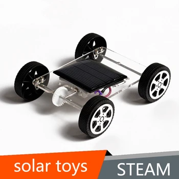 DIY Mini Solar Vehicle for Electric Solar Powered Toy Car Small Inventions Technology Science Experiment Kids Solar Car Toy
DIY Mini Solar Vehicle for Electric Solar Powered Toy Car Small Inventions Technology Science Experiment Kids Solar Car Toy