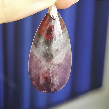 Genuine Natural Purple Red Auralite 23 Gems Stone Crystal Suspension Water Drop Pendant Woman Lady 36x18x9mm
Genuine Natural Purple Red Auralite 23 Gems Stone Crystal Suspension Water Drop Pendant Woman Lady 36x18x9mm