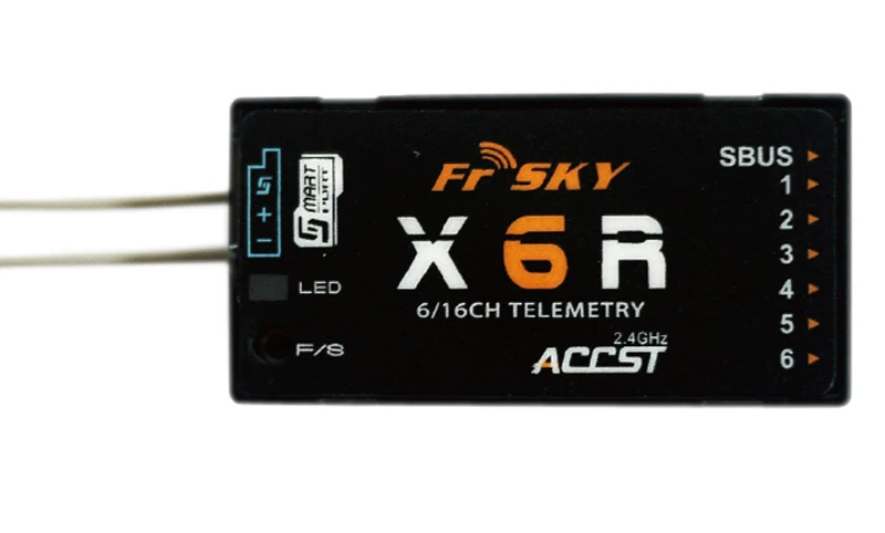 New Original FrSky X6R Receiver 16CH PWM SBUS 4-10v Telemetry For DFT Taranis X9D Plus/XJT RC Transmitter Transmission
New Original FrSky X6R Receiver 16CH PWM SBUS 4-10v Telemetry For DFT Taranis X9D Plus/XJT RC Transmitter Transmission