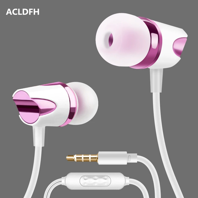 ACLDFH 3.5mm Earphones BASS Fone De Ouvido Wired Earphone Sport Audifonos Ecouteur with Mic Oordopjes Koptelefoon Ear Phones
ACLDFH 3.5mm Earphones BASS Fone De Ouvido Wired Earphone Sport Audifonos Ecouteur with Mic Oordopjes Koptelefoon Ear Phones