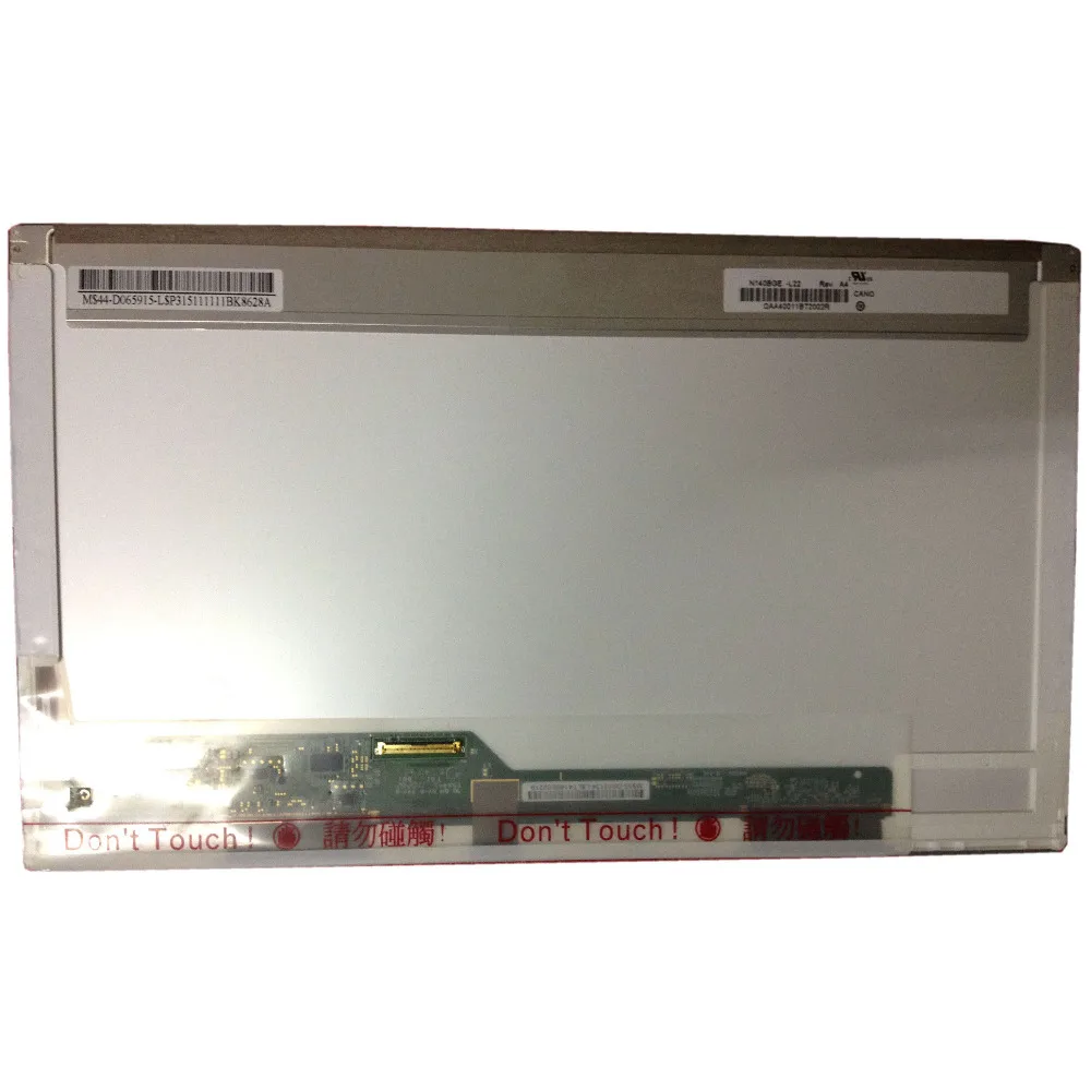 N140BGE-L22 подходит для N140BGE-L12 N140BGE-L21 N140BGE-L11 BT140GW01 LP140WH1 TLA1 LTN140AT02 Новый светодиодный экран для ноутбука
N140BGE-L22 подходит для N140BGE-L12 N140BGE-L21 N140BGE-L11 BT140GW01 LP140WH1 TLA1 LTN140AT02 Новый светодиодный экран для ноутбука