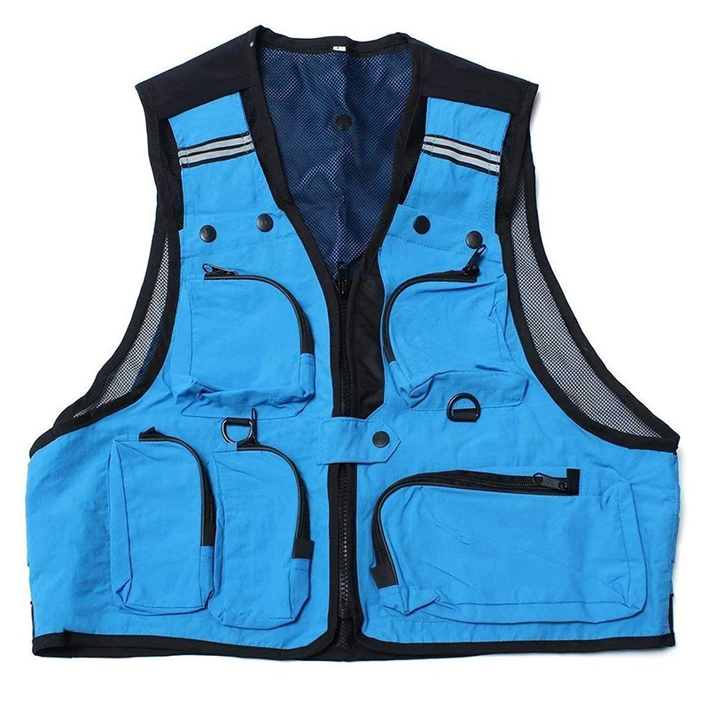 Ultralight Fishing Vest With Pockets Outdoor Sports Quick-Drying Mesh Fishing Vest Multifunction Fishing Wear Accessory
Ultralight Fishing Vest With Pockets Outdoor Sports Quick-Drying Mesh Fishing Vest Multifunction Fishing Wear Accessory