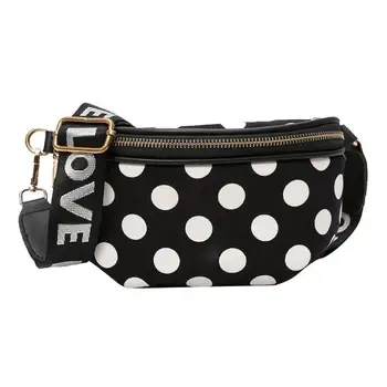 Women Casual Nylon Shoulder Waist Bags Female Stylish Dots Crossbody Belt Chest Waist Pack Girls Simple Mini Zipper Waist Packs
Women Casual Nylon Shoulder Waist Bags Female Stylish Dots Crossbody Belt Chest Waist Pack Girls Simple Mini Zipper Waist Packs