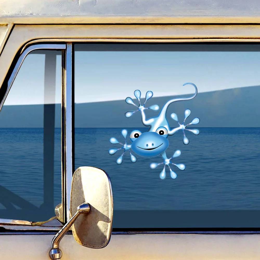 Funny Cartoon Gecko Car Sticker 3d Cute Animal Car Styling Decal Art Removable Pvc Stickers Waterproof Auto Accessories
Funny Cartoon Gecko Car Sticker 3d Cute Animal Car Styling Decal Art Removable Pvc Stickers Waterproof Auto Accessories