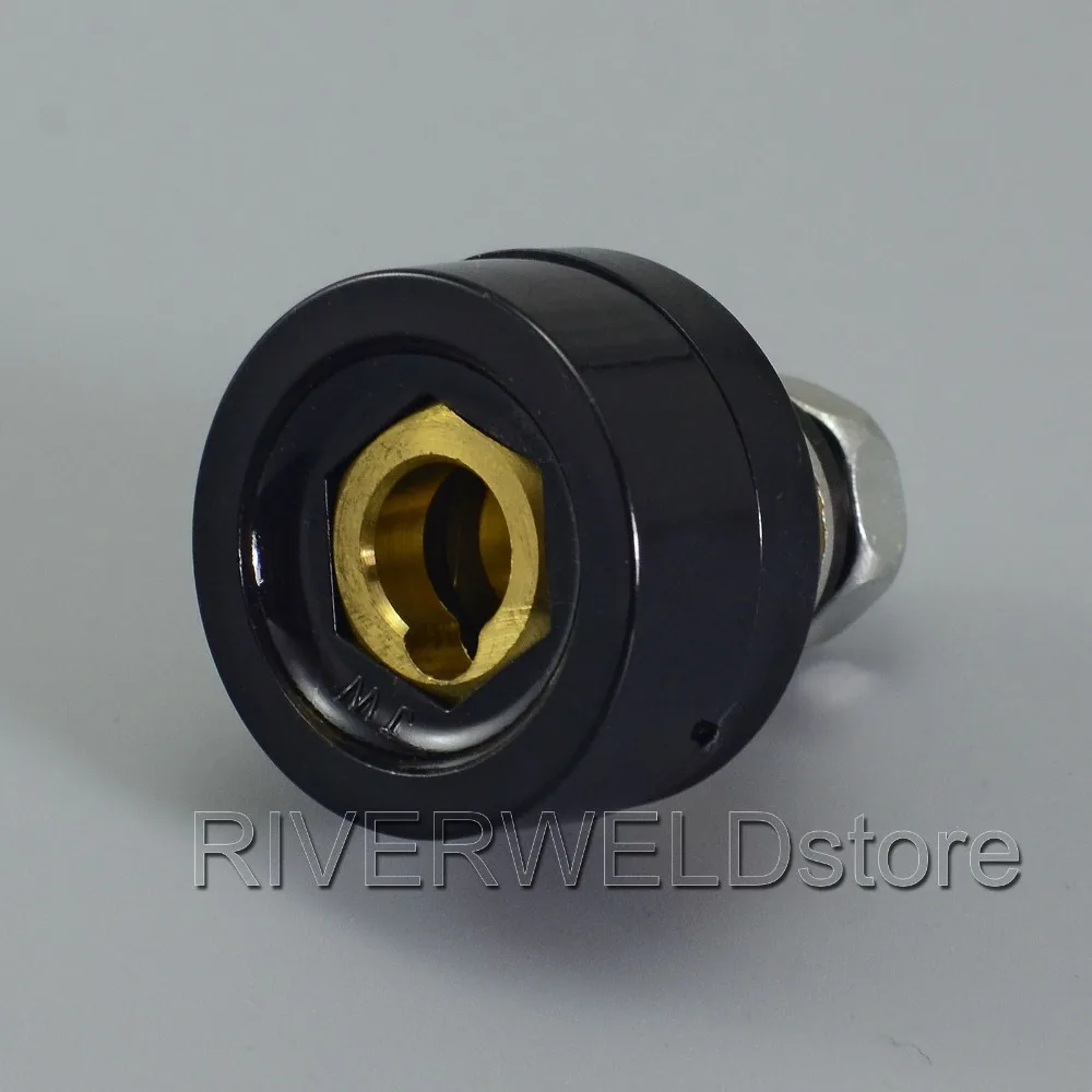 TIG Welding /& Plasma Cutting Torch Panel Socket Connector 35-50mm2 300-400A