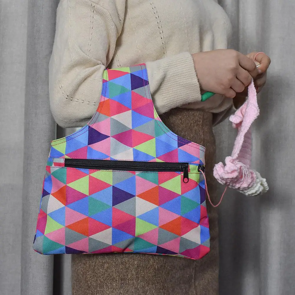 DIY hand-knitted wool sweater needle crochet storage bag home sewing supplies handbag storage pouch
DIY hand-knitted wool sweater needle crochet storage bag home sewing supplies handbag storage pouch