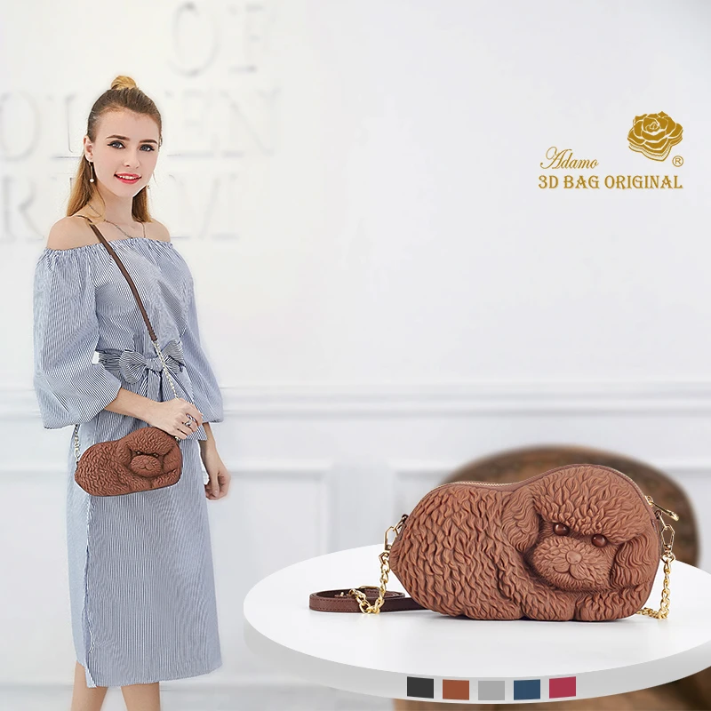 Adamo 3D Bag Original Gil Poodle Sling Bag Herald Fashion Designer Women Handbag Female Handbags
Adamo 3D Bag Original Gil Poodle Sling Bag Herald Fashion Designer Women Handbag Female Handbags