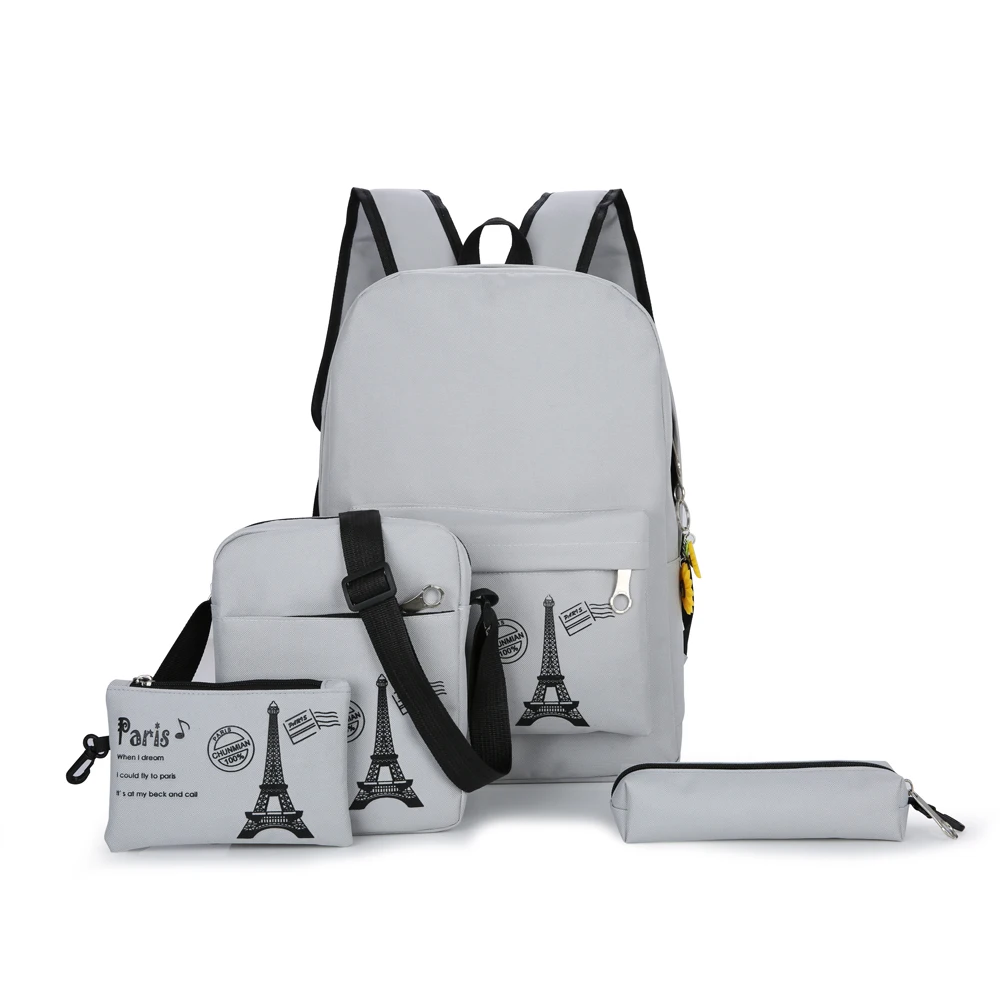 4Pcs School Bags+4 Sets Stationery,Book Bag for Students,Printing Schoolbag for Teenager,Girls Boy Oxford Backpack Women Satchel
4Pcs School Bags+4 Sets Stationery,Book Bag for Students,Printing Schoolbag for Teenager,Girls Boy Oxford Backpack Women Satchel