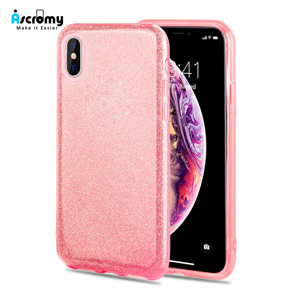 Ascromy Glitter Case For Xiaomi Mi A2 A1 5X 6X 8 Mi8 SE Mi6 Redmi 4x 5 Note 5A Cute Silicone Shockproof Cover Luxury Accessories (1)