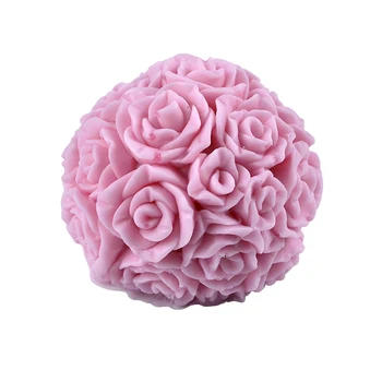 Silicone Soap Candle Mold 3D Rose Ball Aroma Candle Gypsum Molds Handmade Resin Clay Mould Craft Fondant Cake Decorating Tool
Silicone Soap Candle Mold 3D Rose Ball Aroma Candle Gypsum Molds Handmade Resin Clay Mould Craft Fondant Cake Decorating Tool